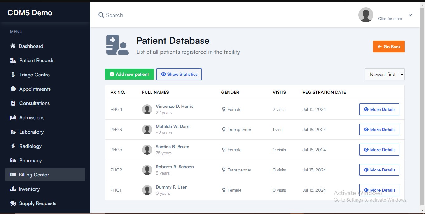 Patient Records